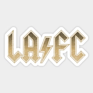 Rock with LAFC! Vintage Sticker